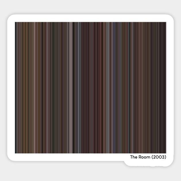 The Room (2003) - Every Frame of the Movie Sticker by ColorofCinema